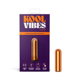 Kool Vibes - Rechargeable Mini Bullet - Tangerine - Orange 6.4 cm USB Rechargeable Bullet - Mr and Mrs D's